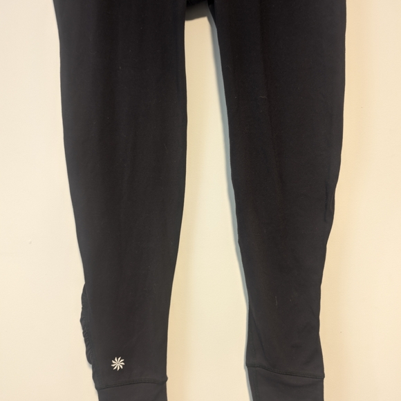 Athleta Women's Leggings Relay Tight Reflective Black Size Small New Without Tag - Picture 4 of 16